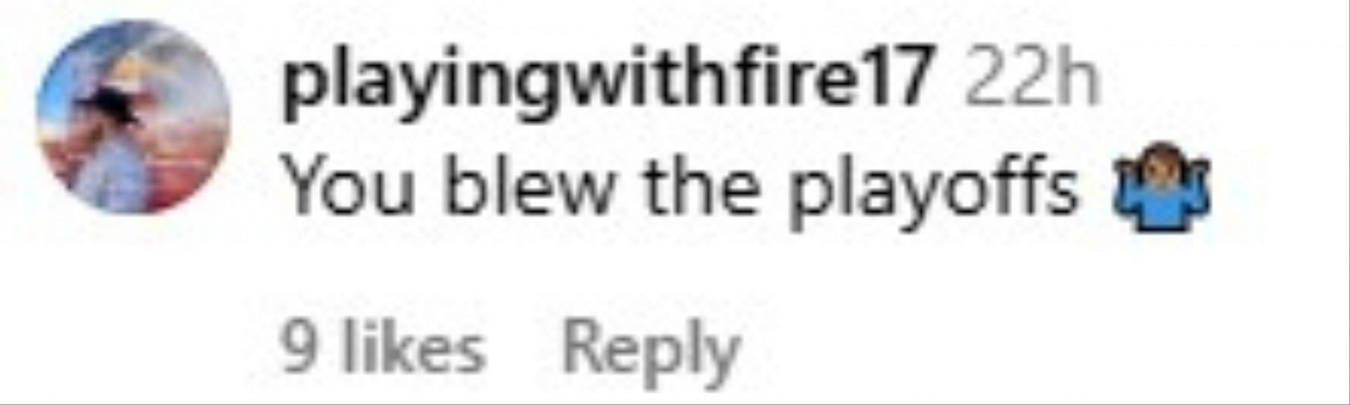 Fans react to Green's offseason post.